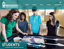 Tablet Screenshot of mississippi.edu